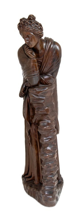 Edouard Delesalle "Sapphos" Patinated Bronze - 5