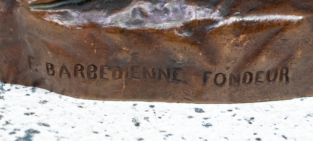 Edouard Delesalle "Sapphos" Patinated Bronze - 6