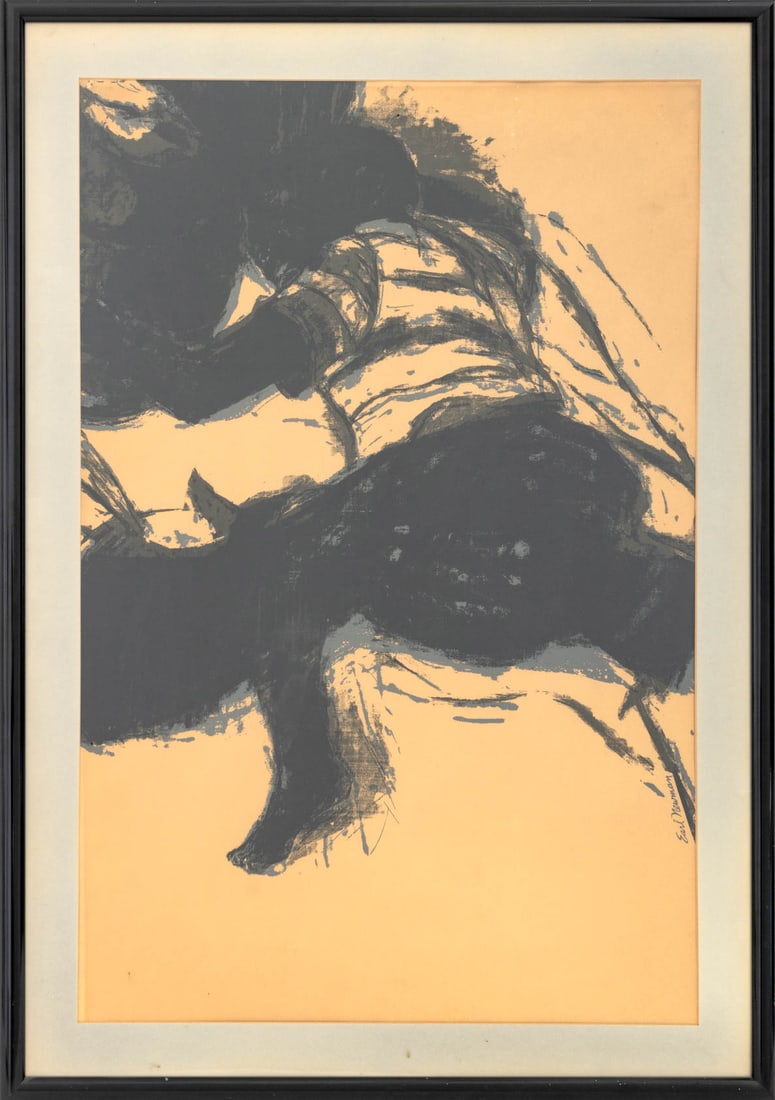 Earl Newman "Mother and Child" Screenprint (1 of 5)
