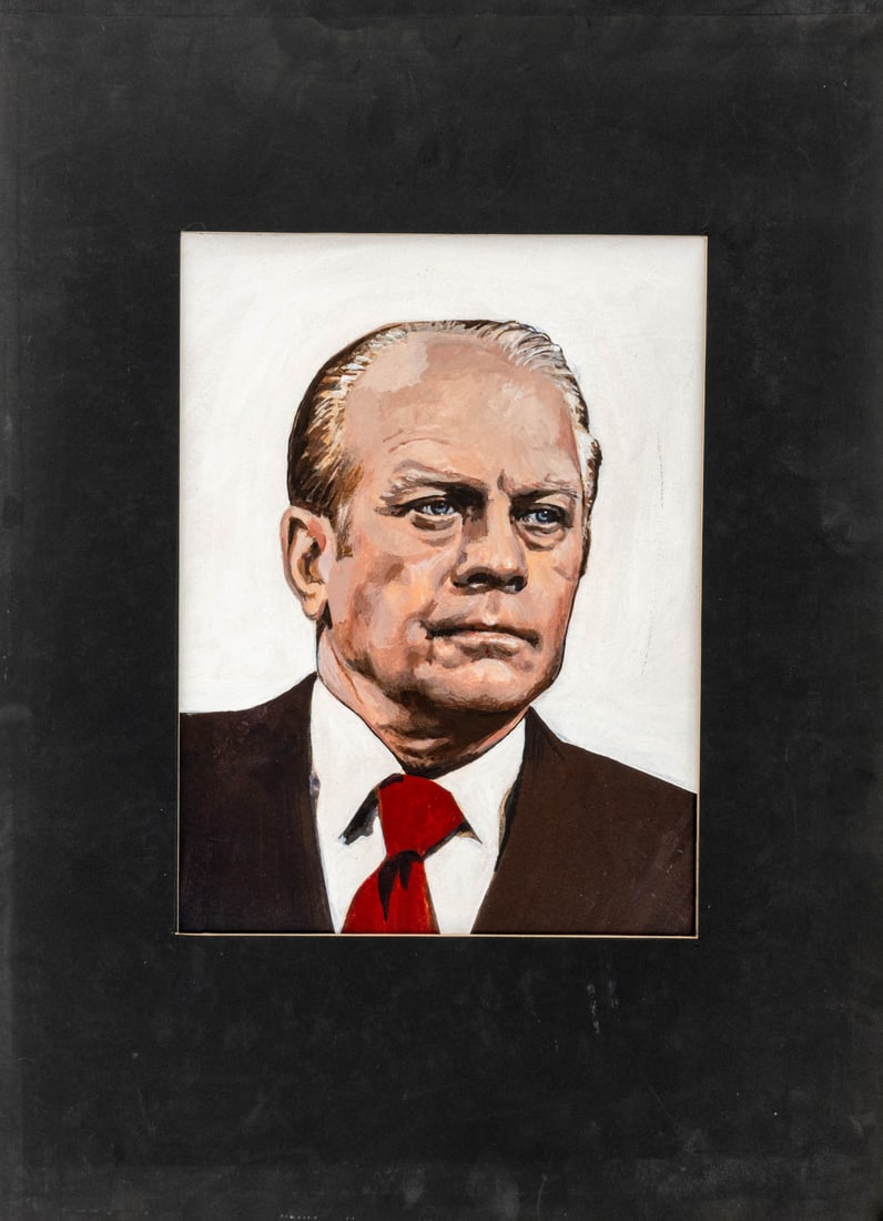 Stanislaw Zagorski Gerald Ford Time Cover, 1974 (1 of 7)
