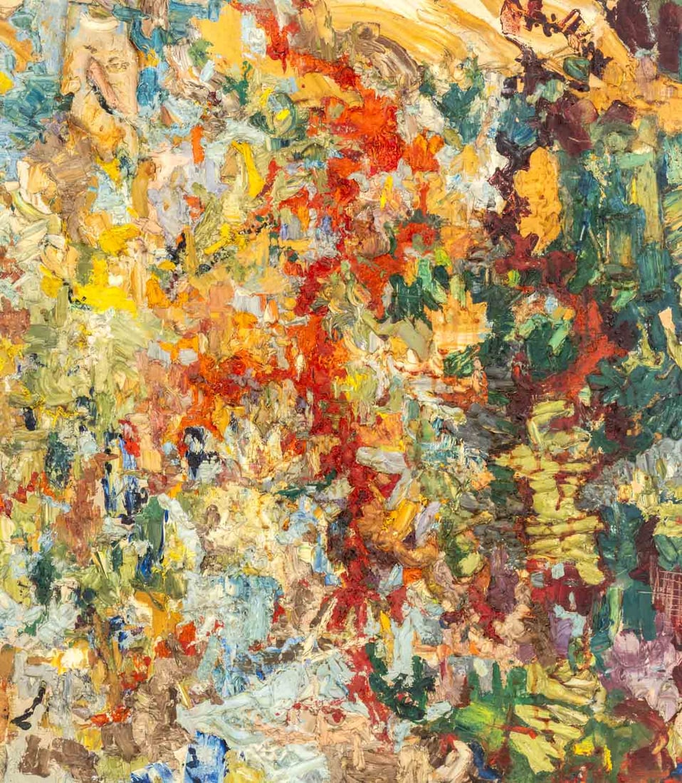 Peter Kopf Abstract Composition Oil on Canvas - 2