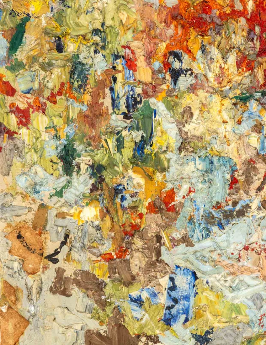 Peter Kopf Abstract Composition Oil on Canvas - 3