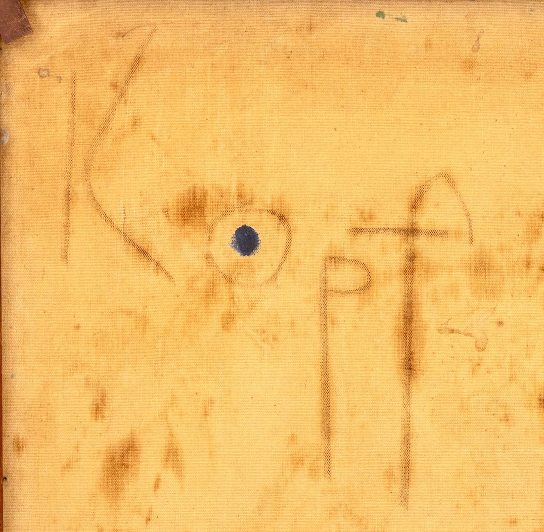 Peter Kopf Abstract Composition Oil on Canvas - 9