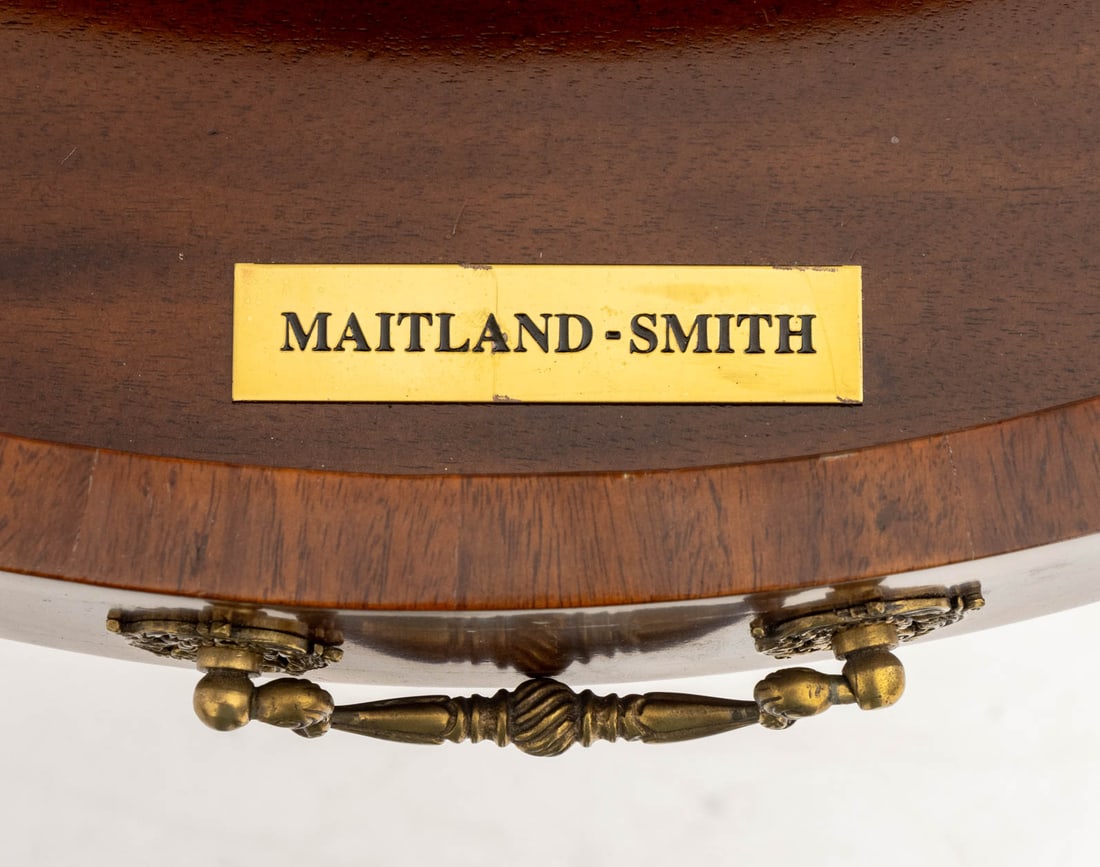 Maitland Smith Mahogany Occasional Table - 7