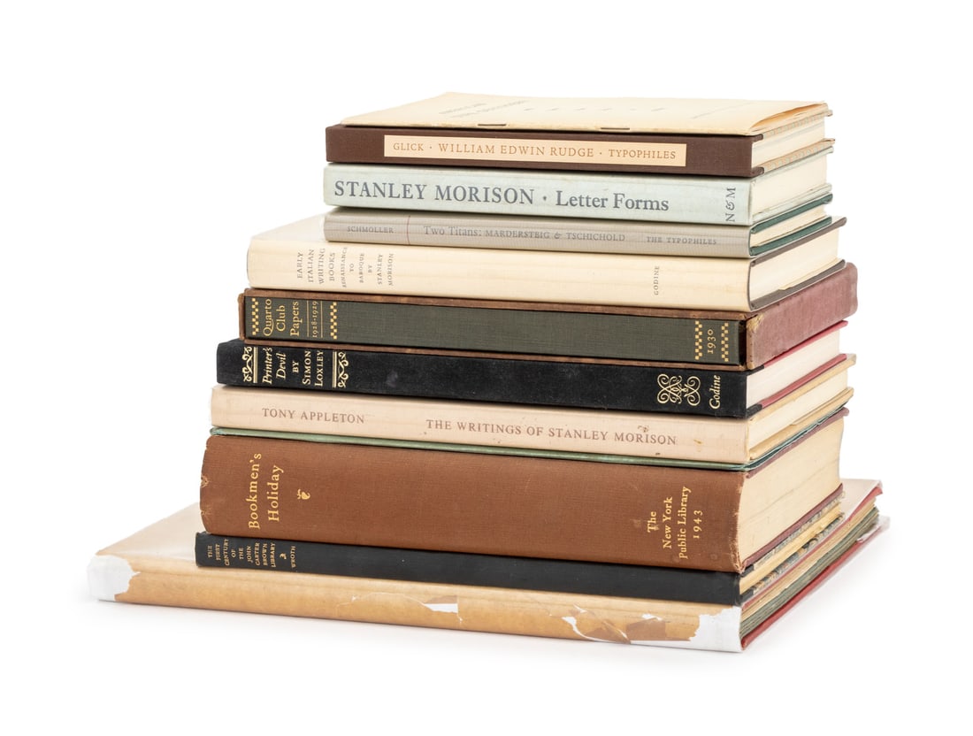 Books on Typography and Print History, 12 (1 of 14)