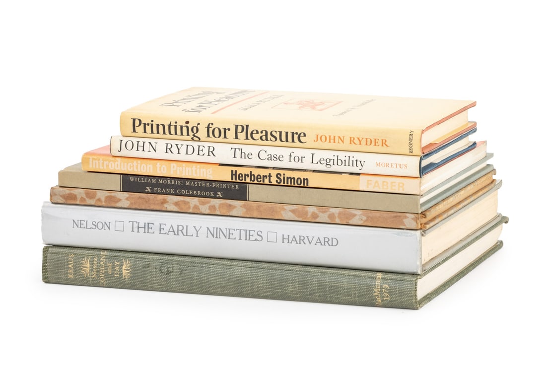 Books on Book, Printing, & Typography History, 7 (1 of 10)