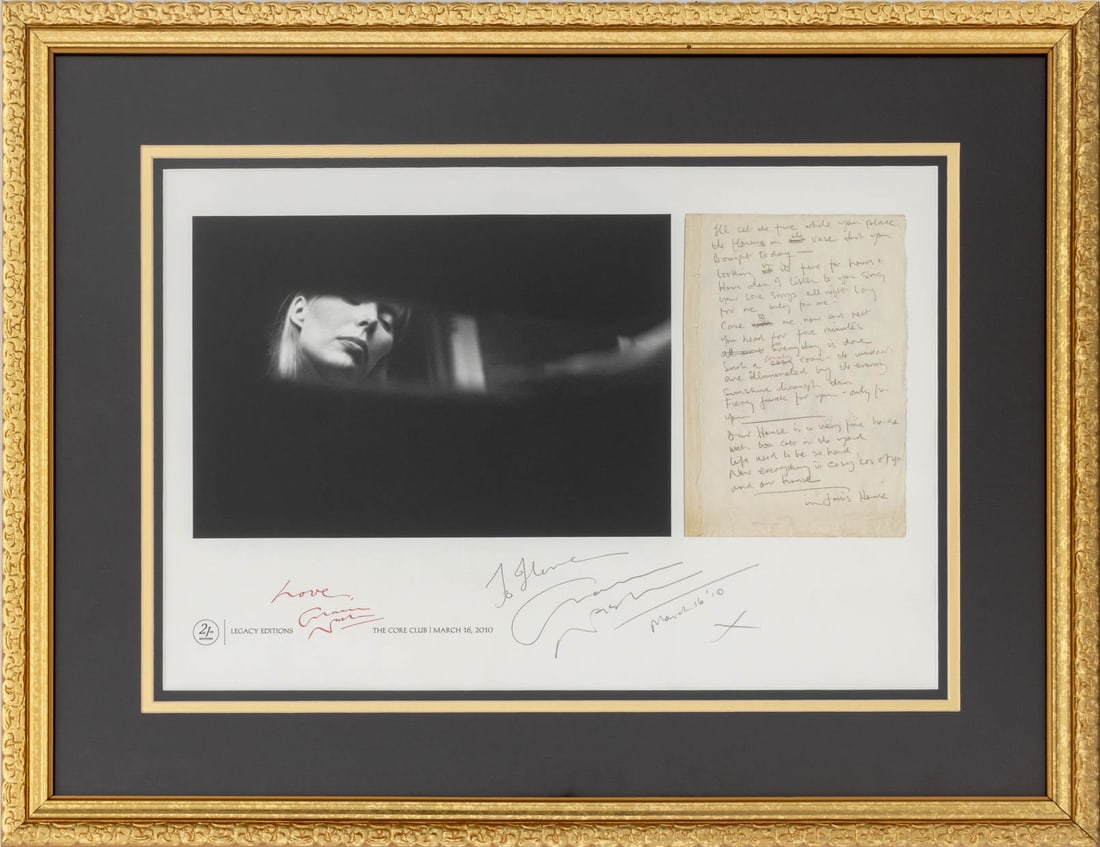 Graham Nash "Joni Listening to Music", 2010 (1 of 7)