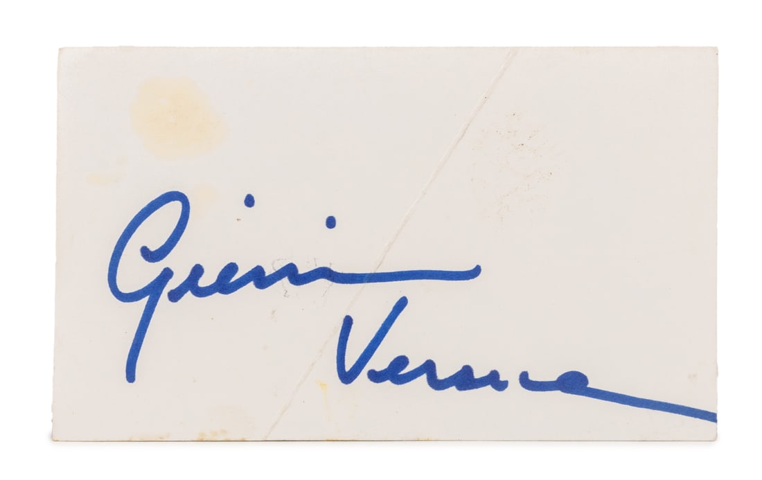 Gianni Versace Autograph (1 of 5)