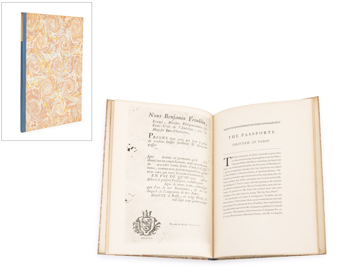 Benjamin Franklin "The Passports", 1925 (1 of 7)