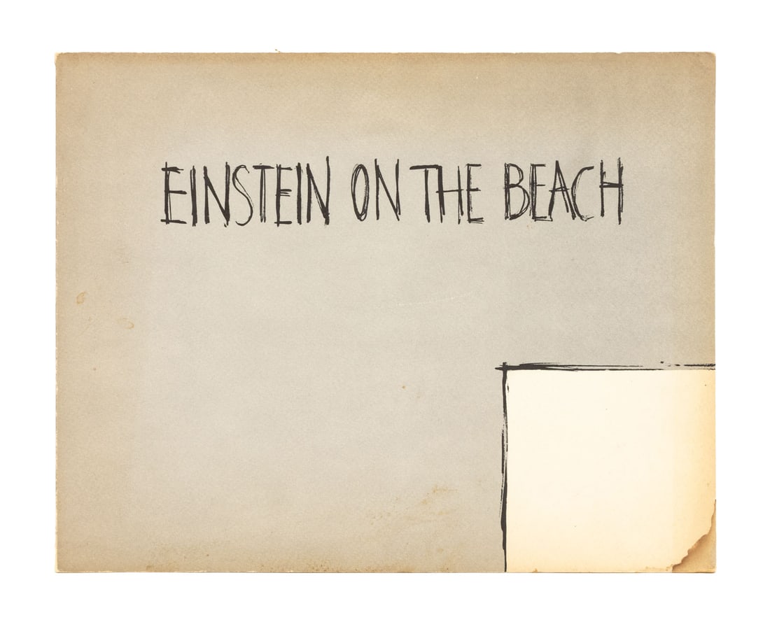 R. Wilson & P. Glass "Einstein on the Beach", 1976 (1 of 10)