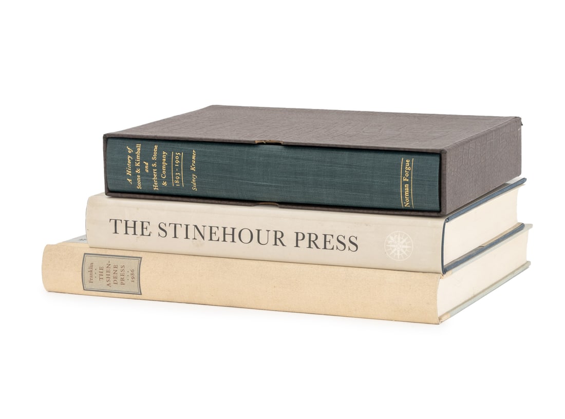 Signed, Etc. Publishers & Private Presses Books, 3 (1 of 9)