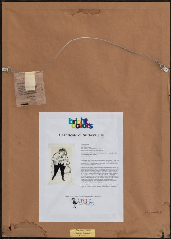 William Gropper "Summation" Lithograph - 7