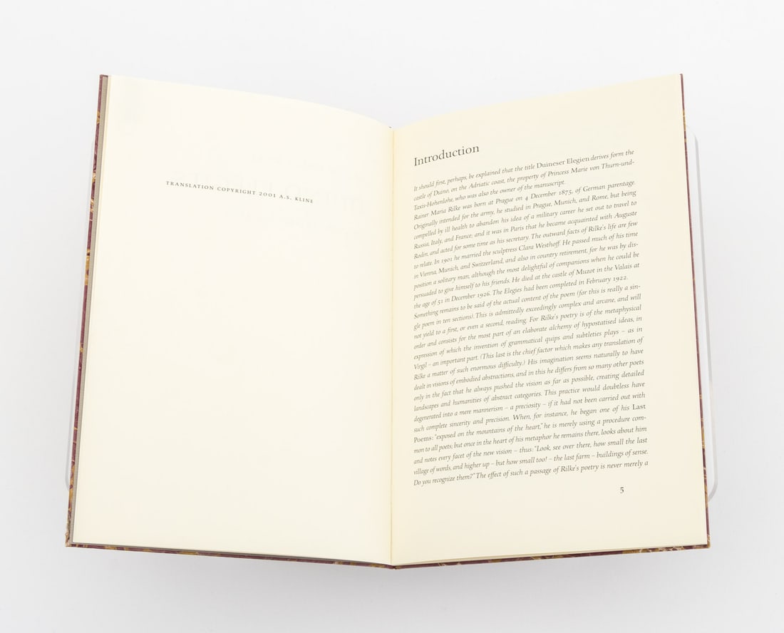 Rainer Maria Rilke "Duino Elegies", 2006 - 4