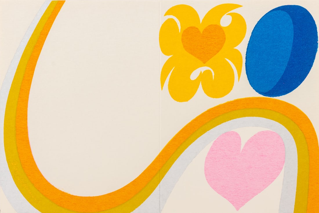 Carol Summers "Heartrise" Woodblock Print (1 of 6)