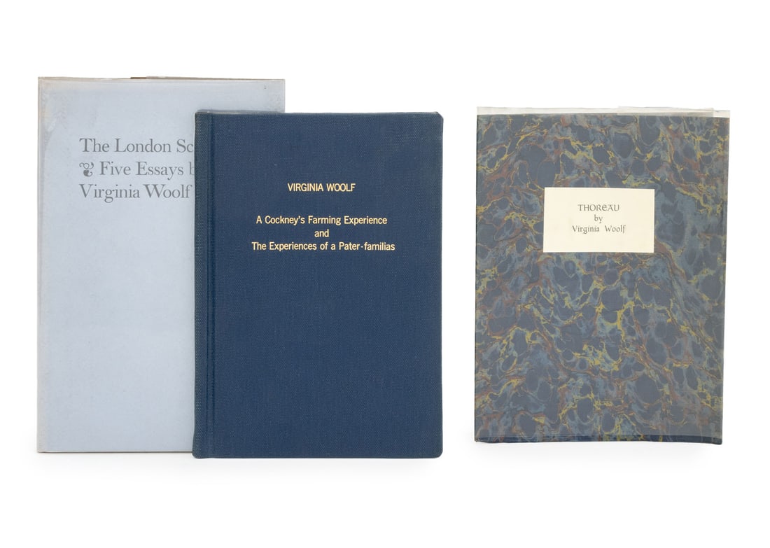 Limited Edition Virginia Woolf Books, 3 (1 of 8)
