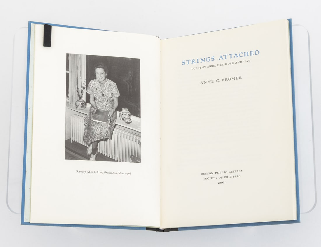 Anne C. Bromer "Strings Attached", 2001 - 6