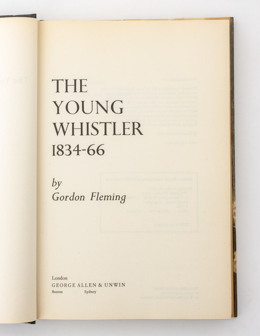 Books on James McNeill Whistler, 10 - 6