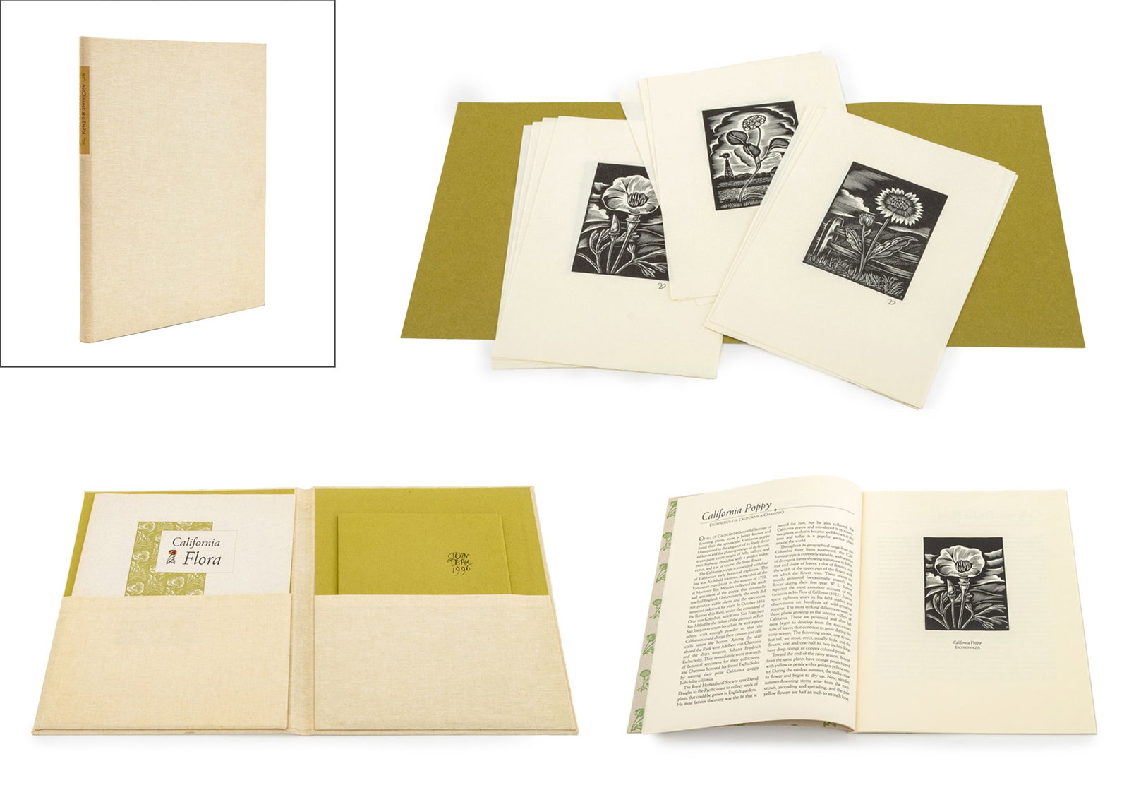 John DePol Signed "California Flora", 1995 (1 of 13)