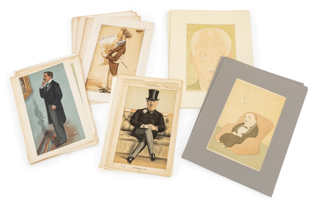 Collection of Caricatures and Portraits, 40+ (1 of 18)