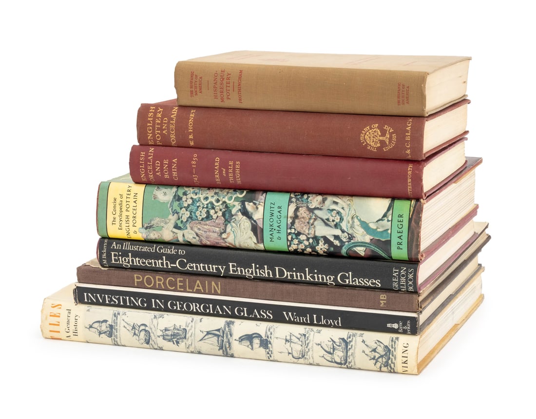 Books on Ceramics, Porcelain, and Glass, 8 (1 of 10)