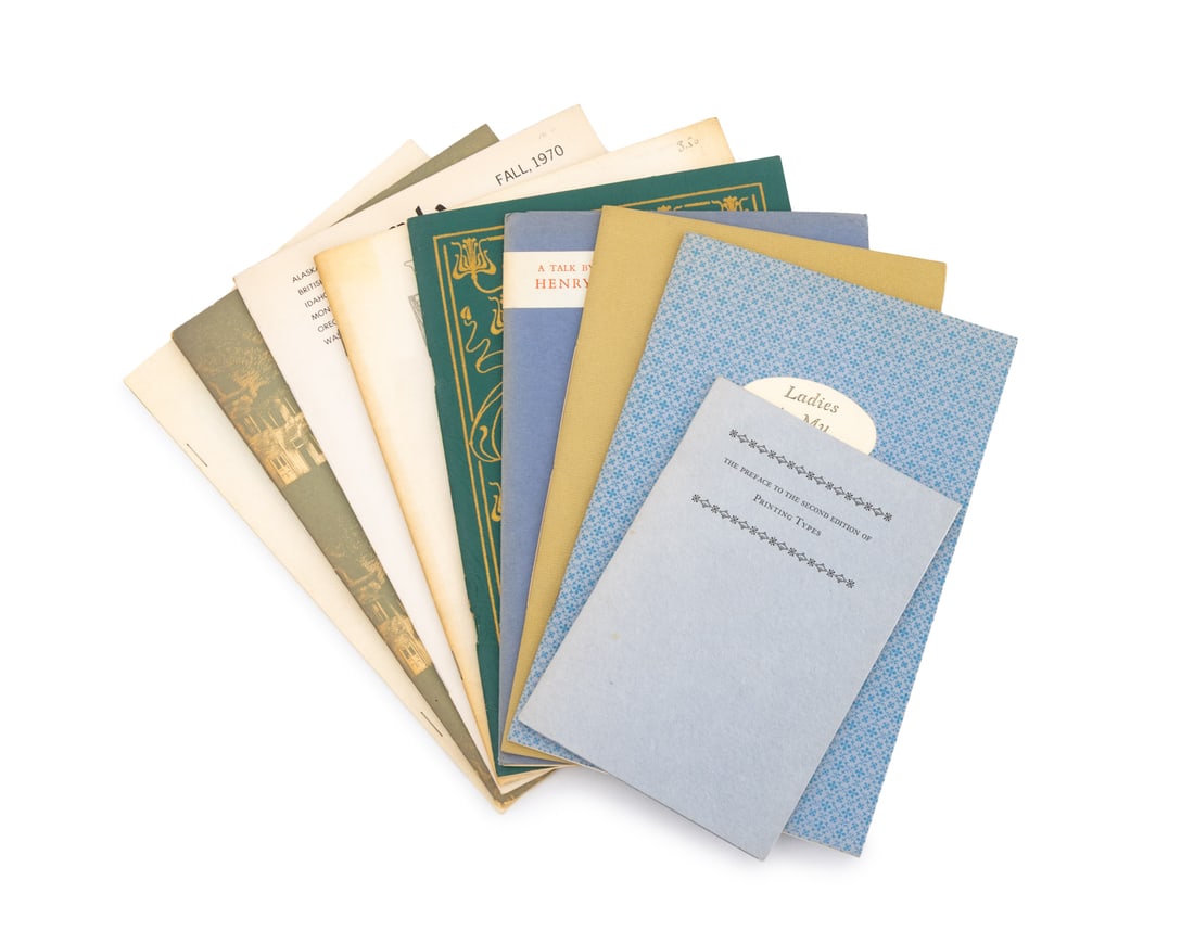 Pamphlets and Monographs on Books, 9 (1 of 11)