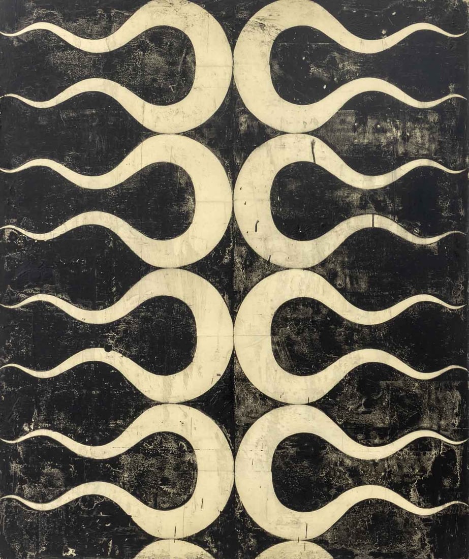 Ken Kelly "Root" Mixed Media on Canvas, 1993 (1 of 5)