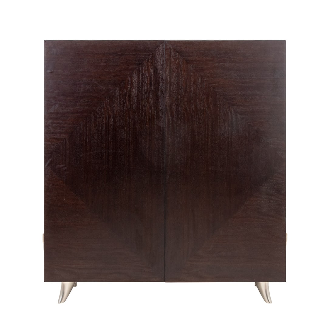 Antonio Citterio Style Wenge Wood Armoire (1 of 8)
