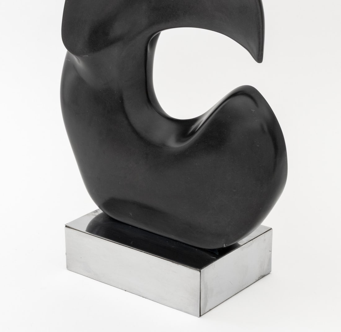 Bill Barrett Abstract Carved Stone Sculpture - 4