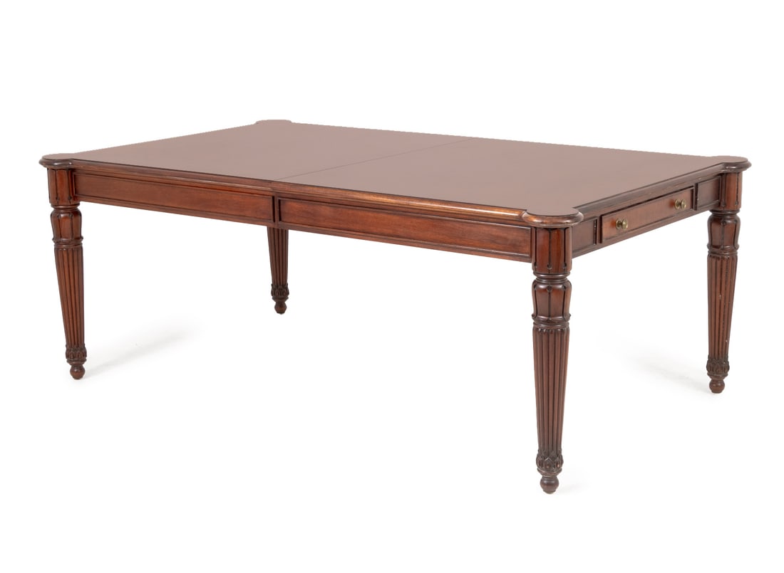 Ralph Lauren Flame Mahogany Extending Dining Table (1 of 11)