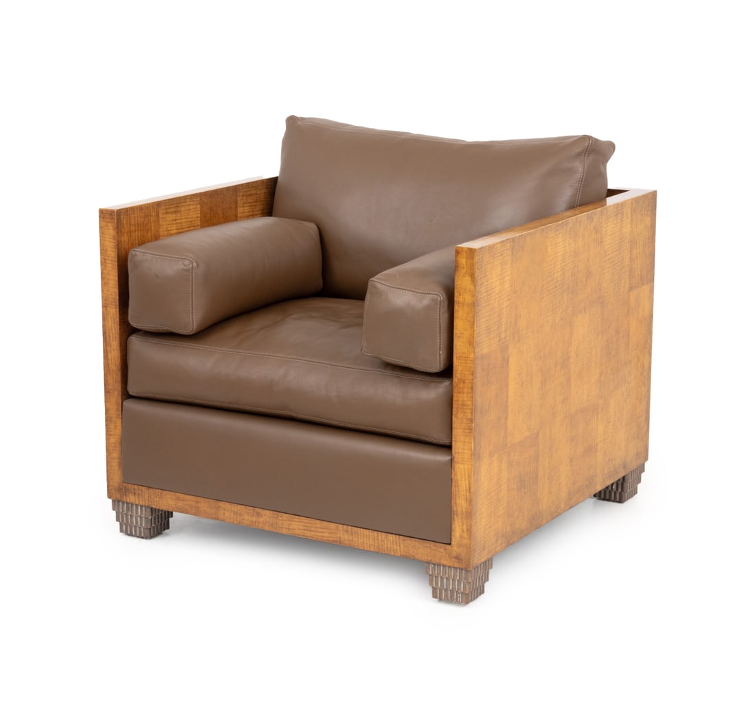 Therien Studio Workshops Walnut Club Chair (1 of 10)