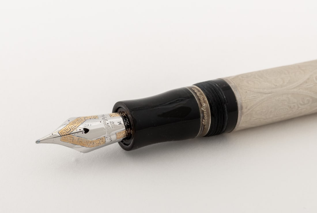 Montegrappa "Cosmopolitan" Silver Fountain Pen - 4