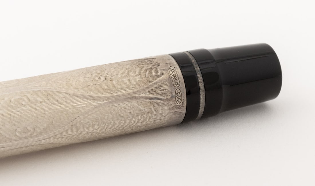 Montegrappa "Cosmopolitan" Silver Fountain Pen - 7