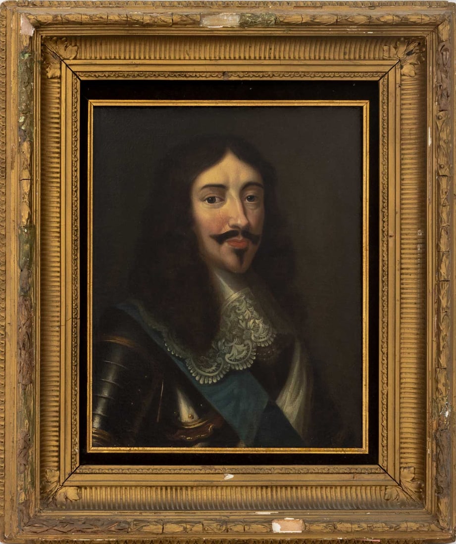 After Philippe de Champaigne Louis XIII Oil (1 of 6)