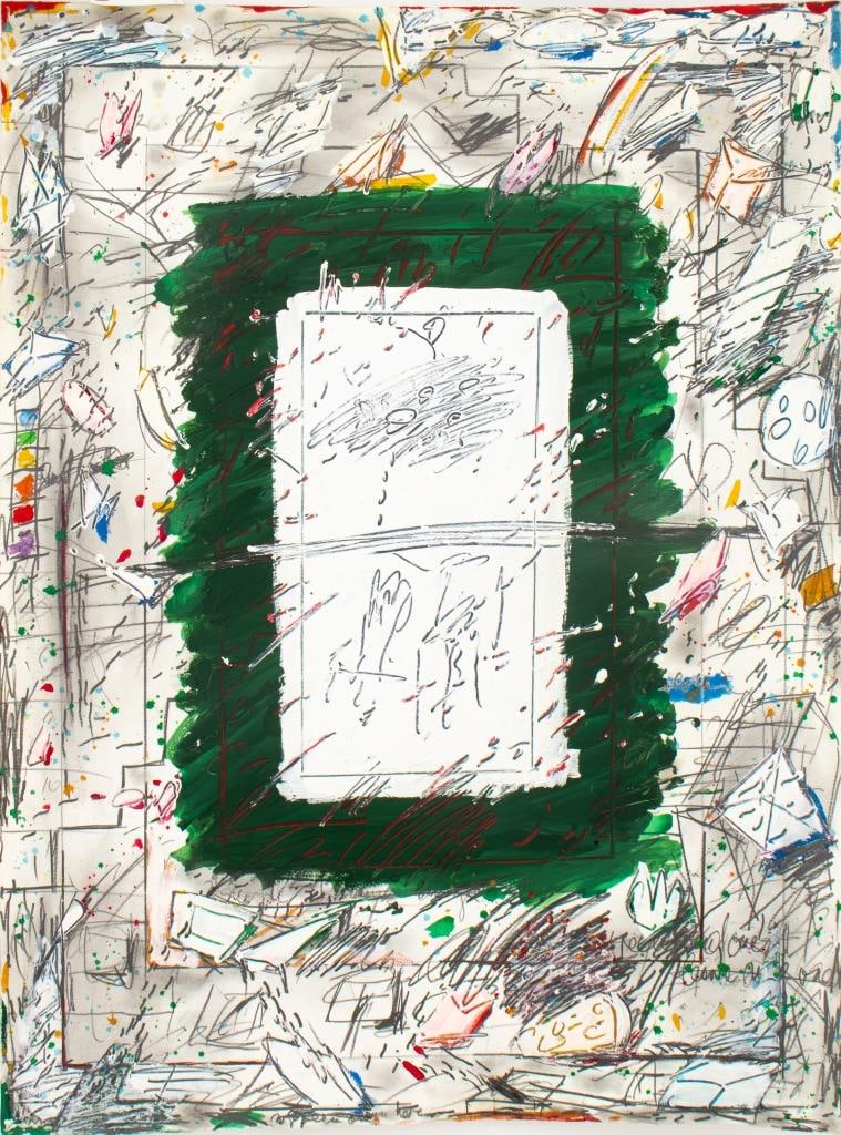 Elfi Schuselka Surrealist Composition Mixed Media (1 of 9)