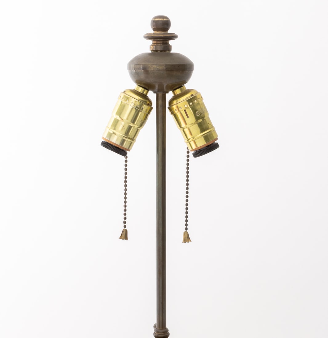 Restauration Bronze Figural Candelabra Lamps, Pair - 4