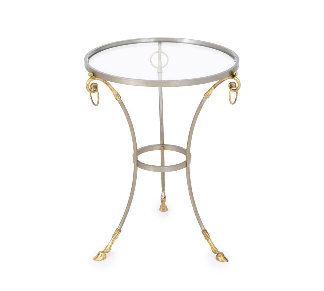 Maison Jansen Style Glass Top Gueridon Table (1 of 7)