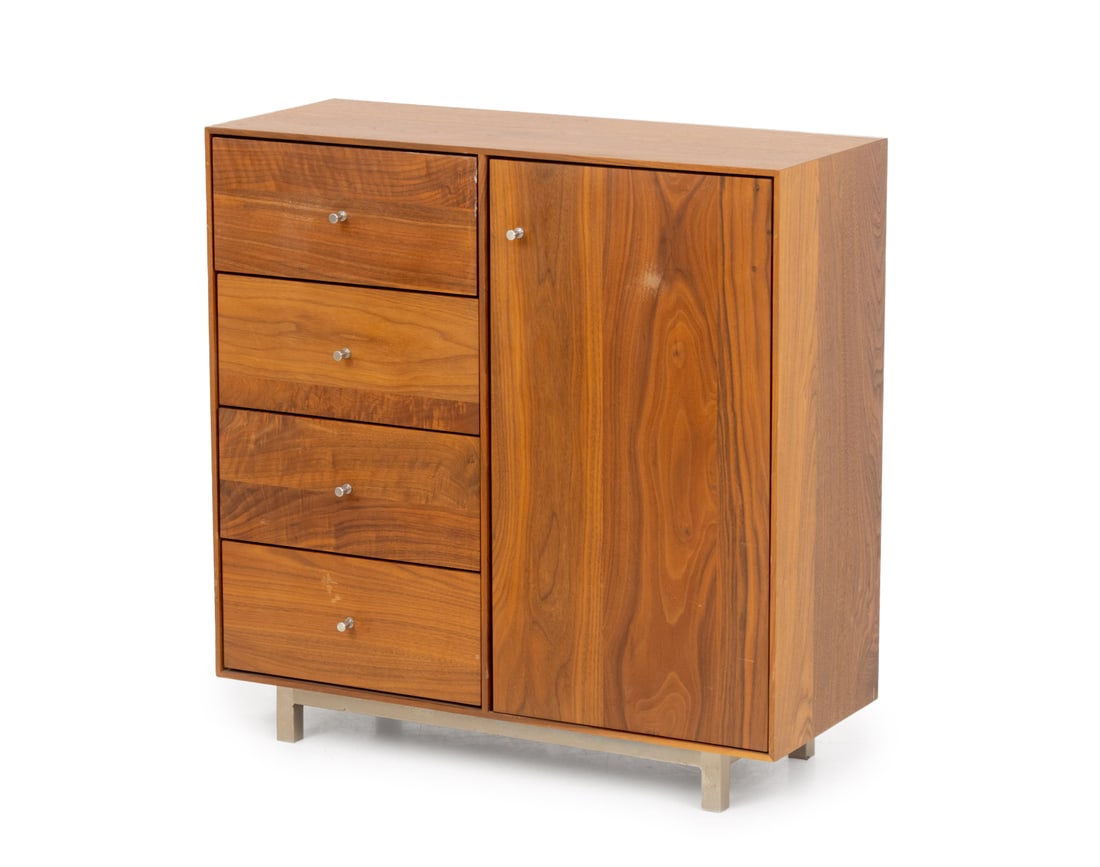 Mid-Century Modern Style Diminutive Cabinet (1 of 9)