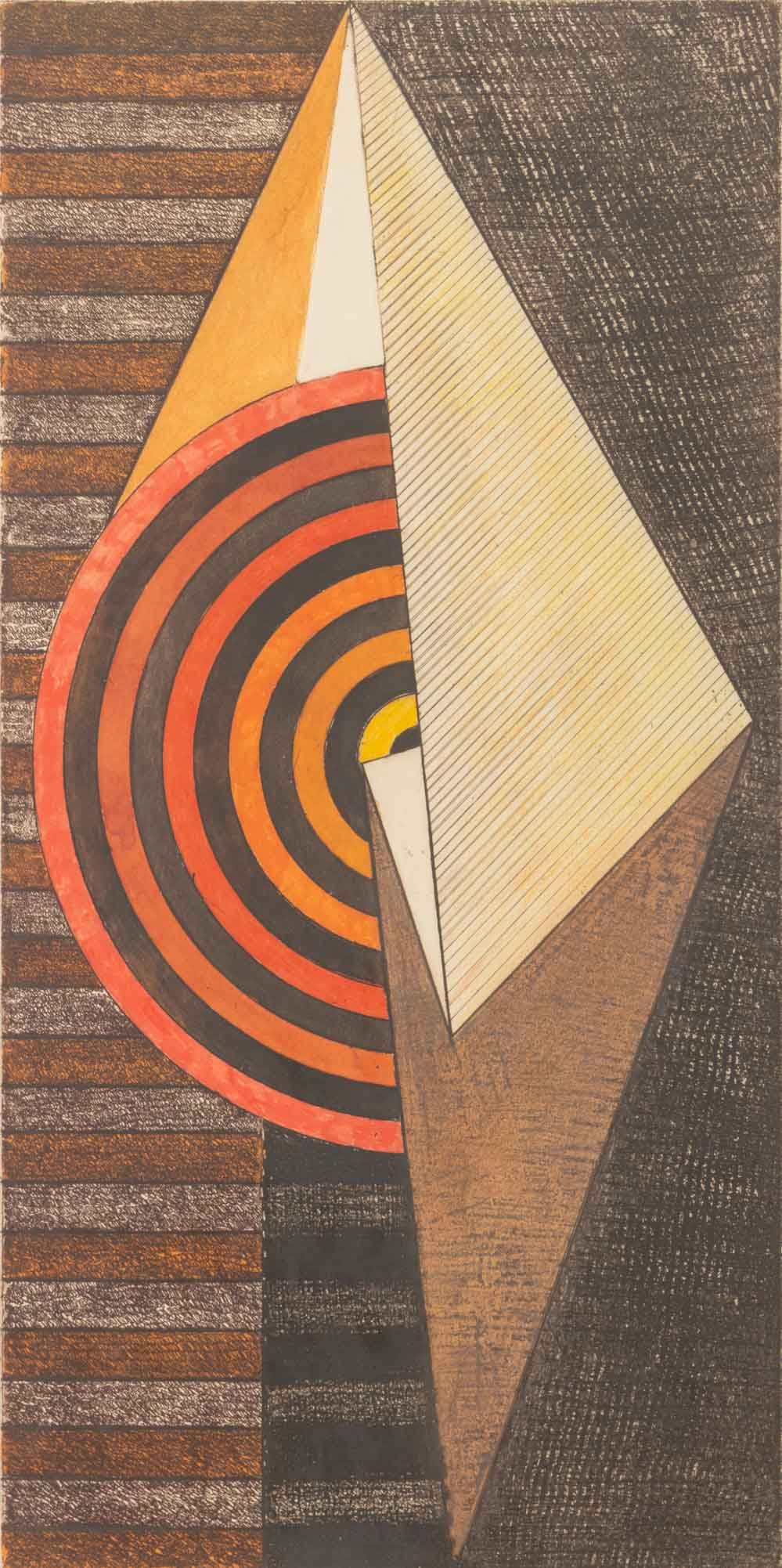 Claudio Juarez "Circulos" Etching and Aquatint - 2