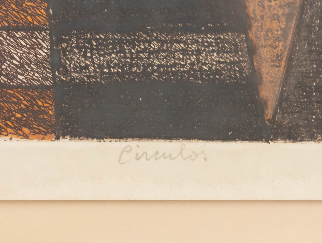 Claudio Juarez "Circulos" Etching and Aquatint - 7