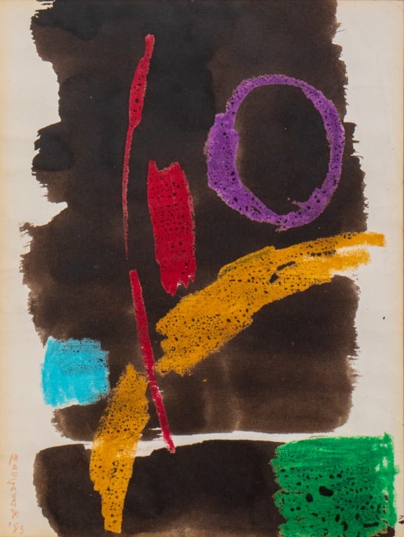 Willard MacGregor Abstract Composition, 1983 - 2