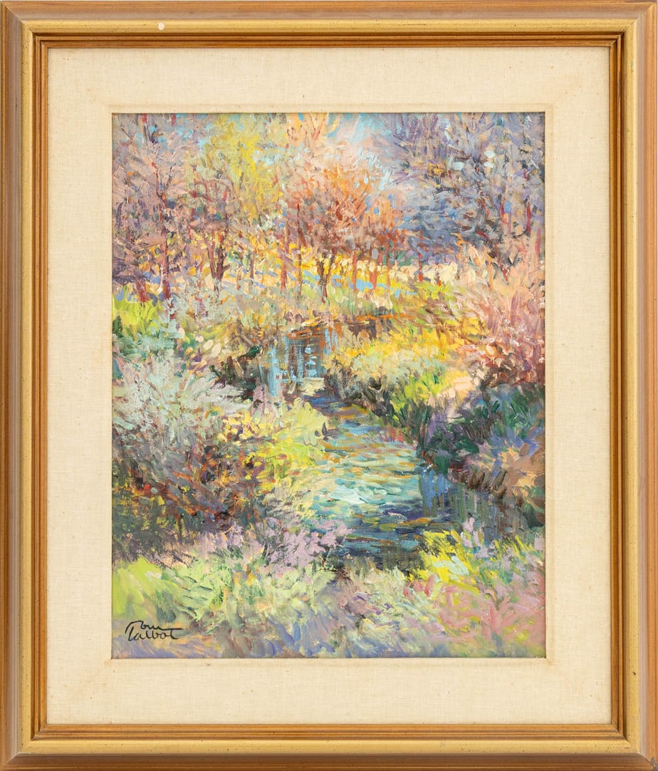 Tom Talbot "Fabric" Oil on Canvas (1 of 8)