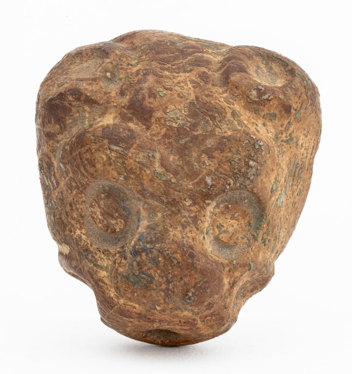 Pre-Columbian Jaguar Head Pendant (1 of 4)