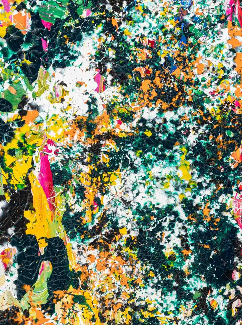 Contemporary Abstraction Acrylic on Panel - 2