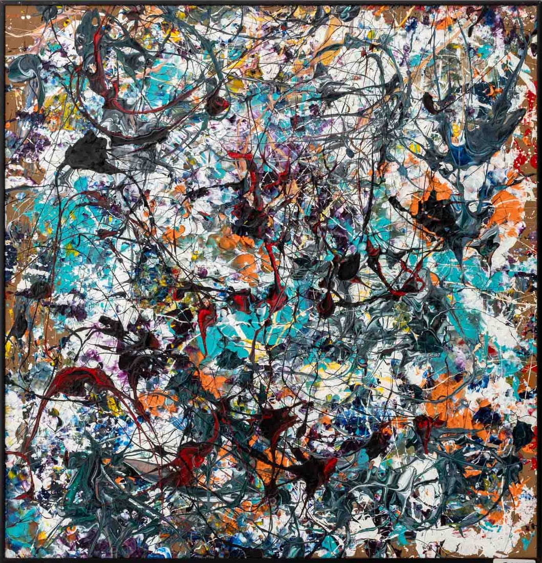 Contemporary Abstract Composition Acrylic (1 of 6)