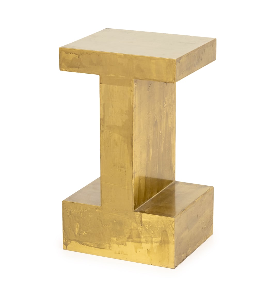 Gwendoline Porte Style Gilt Lacquered Side Table (1 of 6)