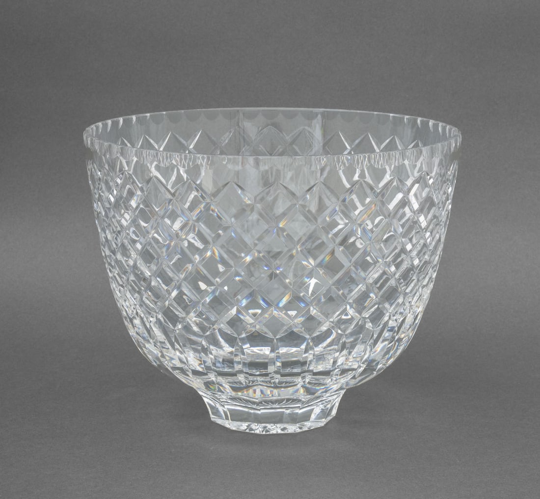 Cartier Cut Crystal Centerpiece Bowl (1 of 8)