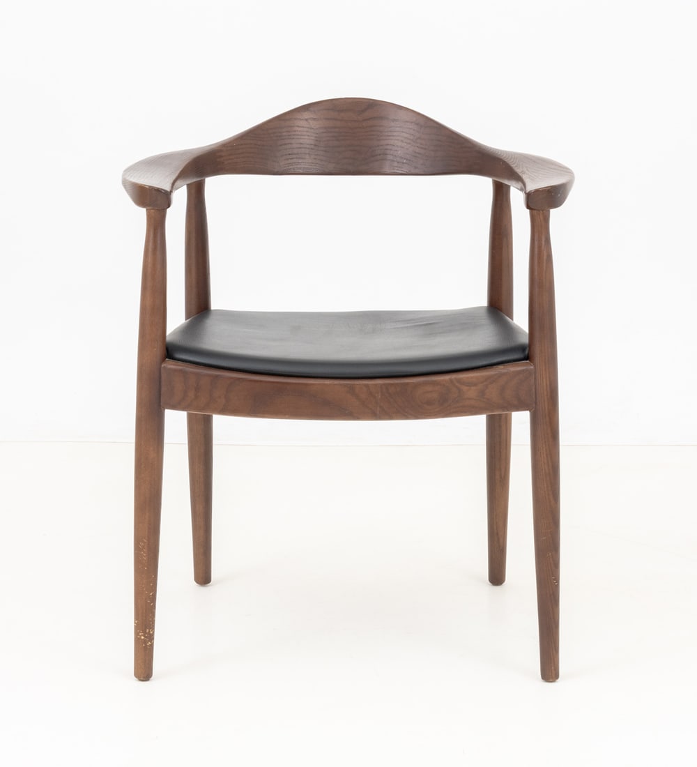 Hans J. Wegner Style Teak Armchair - 2