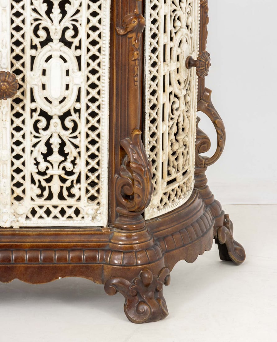 Victorian Cast Iron Radiator Cover - 2