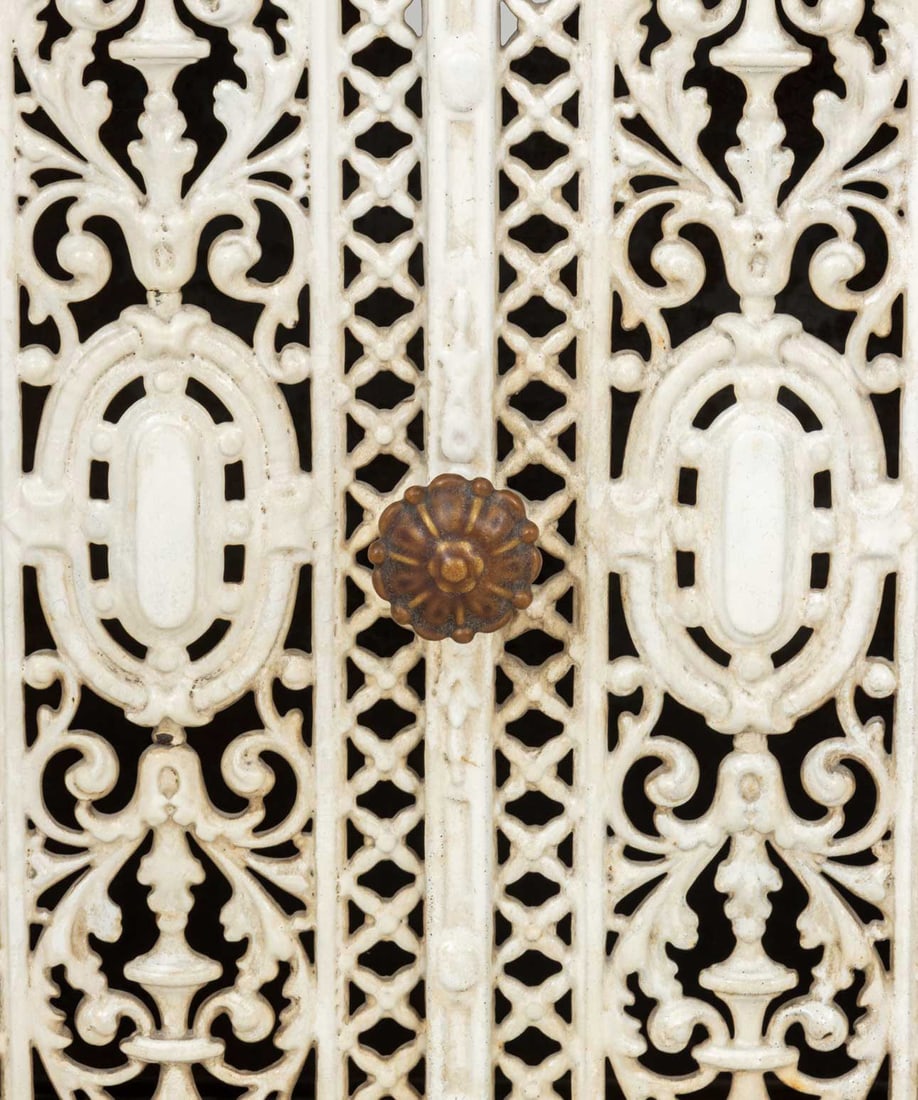 Victorian Cast Iron Radiator Cover - 4