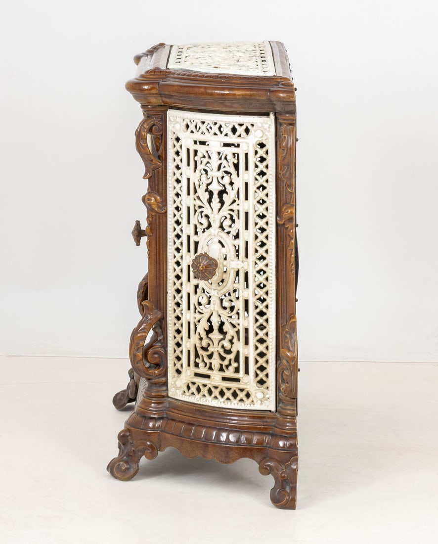 Victorian Cast Iron Radiator Cover - 8